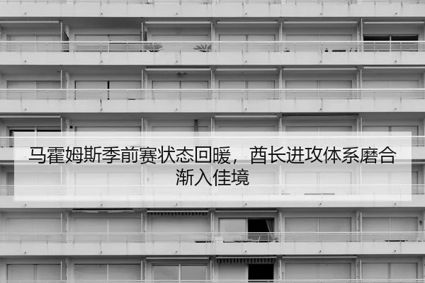 马霍姆斯季前赛状态回暖，酋长进攻体系磨合渐入佳境